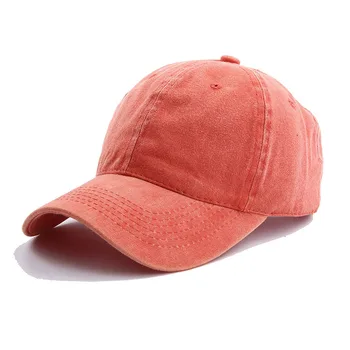 Pălării pentru Bărbați Primăvară Toamnă Culoare Solidă de Sport în aer liber Șapcă de Baseball Spălat Bumbac Gorras Simplu Vintag Vizorul Snapback Hat pentru Femei