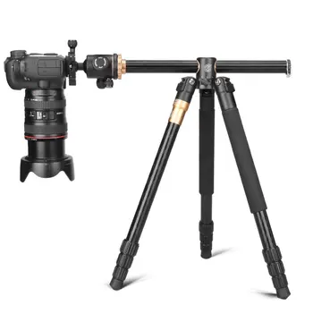 Q999H Orizontală Trepied Video Profesional DSLR aparat de Fotografiat Trepied, Monopied Kit 61 Inch Portabil Compact de Călătorie se potrivesc Canon Nikon Sony