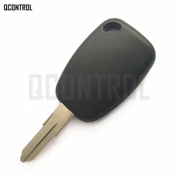 QCONTROL Cheie de la Distanță Masina Costum pentru Renault CLIO SCENIC KANGOO PCF7946 Chip 433MHZ VAC102 Lama