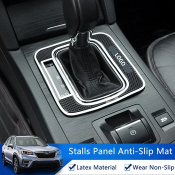 QHCP Latex de Schimbare a vitezelor Anti-Alunecare Mat Silicon Auto Non-alunecare de Viteze Panou Decor Dedicat Pentru Subaru Forester 2013-2018 Accesorii Auto