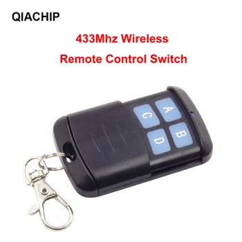QIACHIP 433Mhz Universal Wireless de Control de la Distanță Comutator 12V DC 4CH Releu Modul Receptor + 4buc RF controllor Transmițător DIY