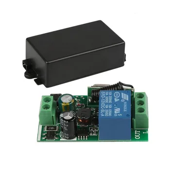 QIACHIP Auto-alimentat Wireless 433Mhz Inteligent de Control de la Distanță AC 220V 1CH Wireless de Putere RF Releu Întrerupător Emițător Receptor