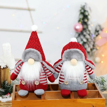 QIFU Crăciun, Rudolph Papusa Pandantiv Vesel de Crăciun Decor pentru Acasă 2020 Navidad Craciun Ornamente de Crăciun Cadouri de Anul Nou Decor