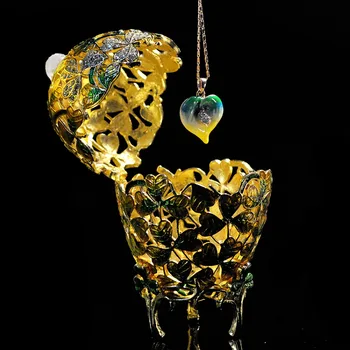 QIFU New Sosire Frumos Ou Faberge pentru Cutie de Bijuterii