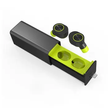 QP-W10 Bluetooth V4.2 Gemeni Adevărat fără Fir În ureche Căști O cheie de control Pavilioane Magnetic Incarcator Cutie Combinație Perfectă