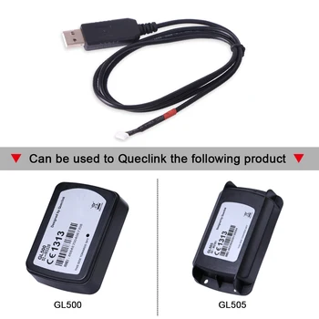 Queclink GL505 Cablu de Date de Configurare Cablu de Linie Pentru GL500 GL505 Tracker GPS USB to UART Cablu Configura Cabluri