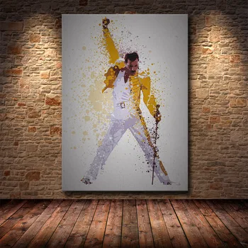 Queen Freddie Mercury Bohemian Rhapsody Panza Pictura Postere Si Printuri Imaginile De Pe Perete Decorative Abstracte Decor Acasă
