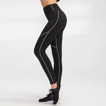 QUESHARK yoga pantaloni femei colanti sport pantaloni de trening cu talie înaltă lână caldă joggeri fitness pantalones spodnie damskie