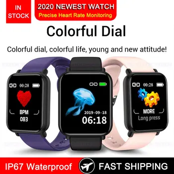 R16 Femei Bărbați Ceas Inteligent P67 Impermeabil Electronice Smartwatch Heart Rate Monitor De Presiune Sanguina Fitness Pentru Android Apple Watch