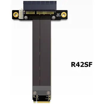 R42SF/R42SL/R42SR PCIe x4 3.0 Cablu de Extensie PCI Express 4x La M. 2 M pentru 2280 Riser Card de Gen3.0 Extender Linie 32G/bps