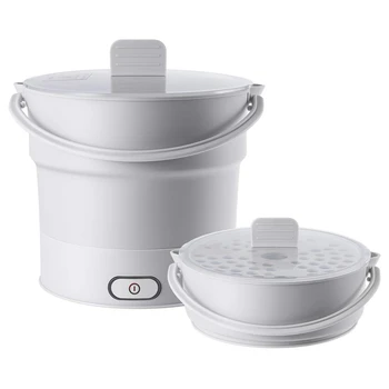 Rabatabile Electric Tigaie Ceainic Încălzit Container Pentru Alimente Încălzite Cutie De Prânz Aragaz Portabil Oală Fierbinte De Gătit Ceai
