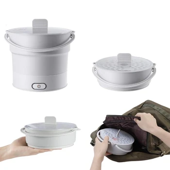 Rabatabile Electric Tigaie Ceainic Încălzit Container Pentru Alimente Încălzite Cutie De Prânz Aragaz Portabil Oală Fierbinte De Gătit Ceai