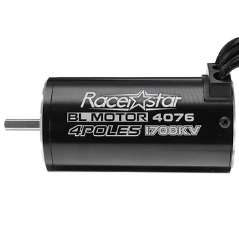 Racerstar 4076 Motor Brushless Waterproof Sensorless 2250/2000/1700KV 1/8 RC Parte Auto Brand: Racerstar
