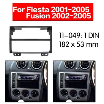 Radio auto Fascia multimedia Kit Cadru Pentru FORD Fiesta 2001-2005 Angel Ornamental al Panoului de Bord CD UNUL Din Audio Bezel dash