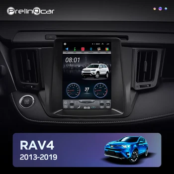 Radio auto Multimedia Navigatio Video Player Pentru Toyota RAV4 2013-2019 Tesla stil Ecran Vertical Stereo Nr. 2 din Android 9.1