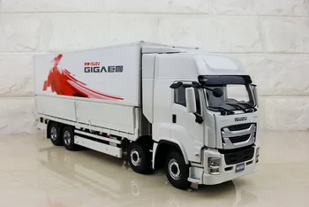 Rafinat Aliaj Model Cadou de 1:32 ISUZU GIGA 4X2 Van Express Camion Container de Vehicule turnat sub presiune Model de Jucărie pentru Colectie,Decor