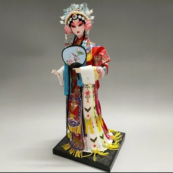Rafinat Broider Papusa,Chineză stil Vechi figurina China papusa de fata statuia - Yang gui fei