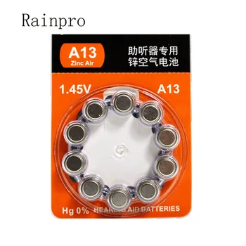 Rainpro 20BUC/LOT A13 13 auditiv Baterii pentru Ureche-spate sau concha-cavitatea auditive