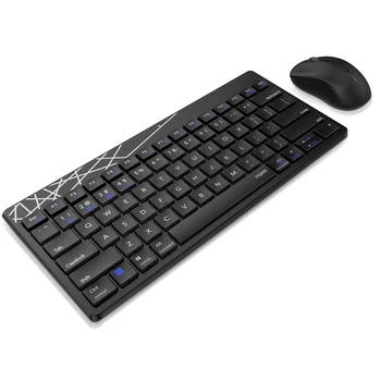 Rapoo Multi-modul Silențios Wireless Keyboard Mouse Combo Comuta Între Bluetooth & 2.4 G Conecta 3 Dispozitive Pentru Calculator/Telefon/Mac