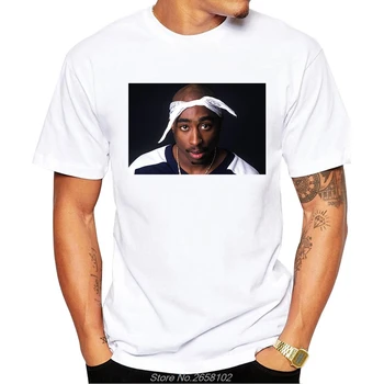 Rapper 2pac Tupac T Camasa Barbati Maneca Scurta Noutate Design Topuri Tricou cu Maneci Scurte T-shirt Hip Hop Tricou Harajuku Streetwear