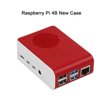 Raspberry pi 4B nou caz cu orbire de răcire ventilator de Protecție ABS Cutie de Caz Shell Carcasă ușor de instalare