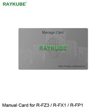 RAYKUBE Manual Card Doar Pentru Amprente de Blocare a Ușii R-FZ3/R-FX1/R-FP1