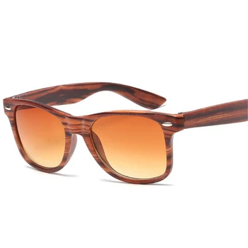 RBRARE 2021 Clasic Imitație de Lemn ochelari de Soare pentru Barbati Ochelari de Bambus Cereale Clasic Vintage Călătorie în aer liber Oculos De Sol Feminino