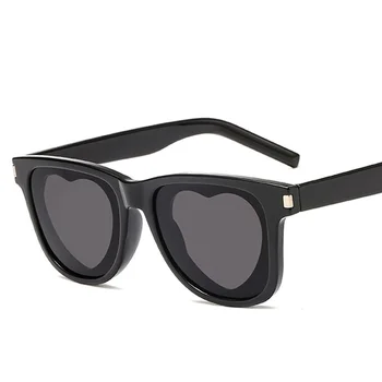 RBRARE Retro Inima ochelari de Soare Femei 2021 Pătrat Ochelari pentru Femei/Barbati Brand de Lux Ochelari de Soare Femei Oglindă Gafas De Sol Mujer