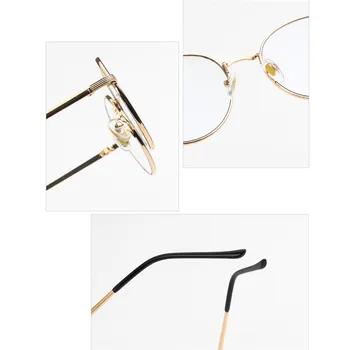 RBROVO 2021 Ovale de Metal ochelari de Soare pentru Femei Brand Designer Oglindă Ochelari de Aliaj de Petrecere Cumpărături Oculos De Sol Feminino UV400