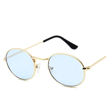 RBROVO 2021 Rotund Retro ochelari de Soare pentru Femei Brand Designer de Ochelari de vedere Femei/Bărbați Ochelari Ovale Femei Vintage Oculos De Sol Feminino