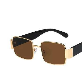RBROVO Dreptunghi ochelari de Soare Retro Femei 2021 Epocă Ochelari de vedere Pentru Femei/Barbati Brand de Lux Ochelari Femei Oglindă Oculos De Sol