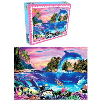 RCtown 1000 Piese Puzzle Jucarii Educative Peisaj Spațiu, Stele, Puzzle Educativ pentru Copii/Adulți Cadou de ziua de nastere