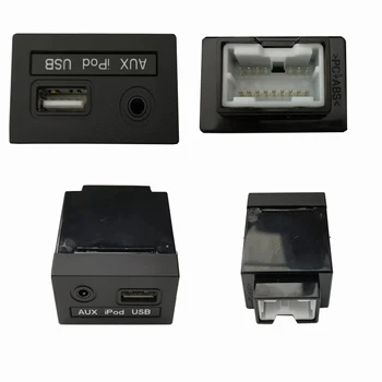 Reader USB iPod AUX Port Adaptor pentru Kia PICANTO Dimineață 96120-1Y100EQ AUX & USB Jack ASSY OEM 961201Y300 96120 1Y300
