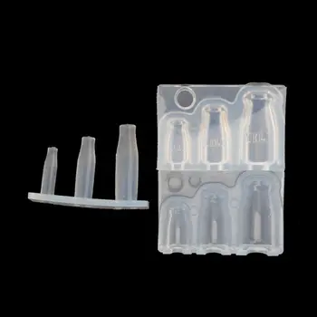 Real Mini Sticla De Lapte Cupa Cupa De Silicon Mucegai Rășină Epoxidică Forme De Bijuterii Instrumente