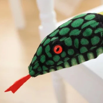 Realiste Boa Jucărie de Pluș Umplute Șarpe Lung de Animale Papusa Adulți Copii Creativ Cadou de Ziua Canapea Scaun Decorative Jucărie de Pluș 280cm
