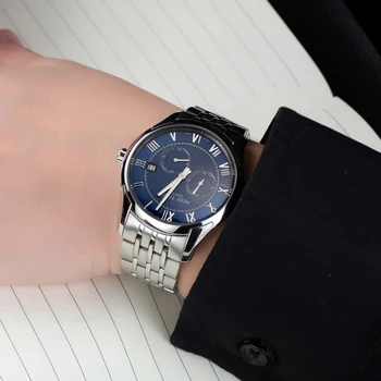 Recif de Tigru/RT Ceasuri Noi Afaceri de Design Ceas cu Data de Bărbați Automat Ceas cu Patru Mâini din Oțel Inoxidabil Ceasuri RGA165