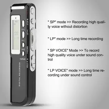 Recorder de Voce Digital Pen Multi-limba 8GB Memorie Înregistrare Auto Mini Recorder Audio de Înregistrare Telefon