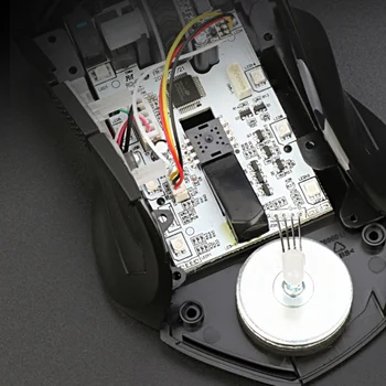 Redragon M602KS Wireless Mouse 8000 DPI, iluminare fundal cu LED Joc MMO 7 Butoane Programabile Înregistrare Macro cu Butoane Laterale Pentru Gamer
