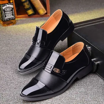 REETENE de Afaceri de Moda Rochie de Bărbați Pantofi Formale Alunecare Pe Pantofi Oxfords Barbati Încălțăminte de Înaltă Calitate, Pantofi de Piele Pentru Men38-48