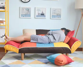 Reglabil pe Canapea și Loveseat în Linie Colorate Tesatura Mobilier Acasă Ori în Jos, Canapea, Canapea Ideal pentru Camera de zi, Dormitor, Dormitor comun