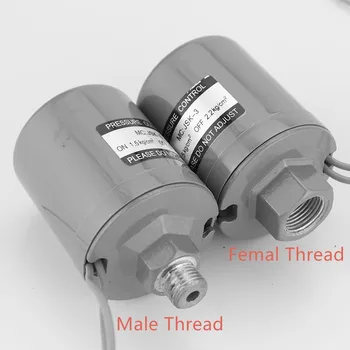 Reglabile Mecanice Pompă de Apă de Presiune Comutator Controler Automat Comutator de Presiune DN8 DN10 Bărbat Femeie Fir