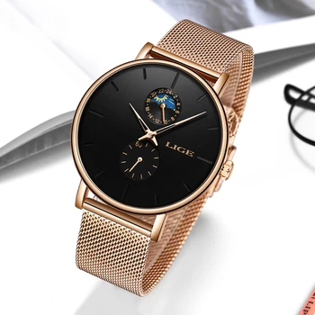 Reloj Noi LIGE Femei Brand de Lux Ceas Simplu Cuarț Ceas Lady Impermeabil Ceas de mână de Moda de sex Feminin Casual, Ceasuri Reloj Mujer
