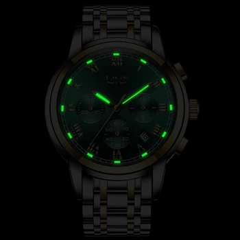 Relojes Hombre 2020 LIGE Noi Ceasuri Barbati Brand de Lux Cronograf Sport de sex Masculin Ceasuri Impermeabil din Oțel Inoxidabil Cuarț Bărbați Ceas