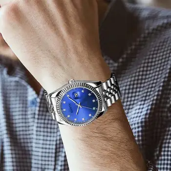Relojes Hombre Ceas Barbati Stras Moda Sport Cuarț Mens Ceasuri De Top De Brand De Lux De Afaceri Încheietura Ceas Relogio Masculino