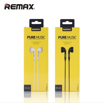 Remax Portabil RM 303 CLASIC AUDIO MUZICA PURA pentru Căști de 3,5 mm În Ureche Bass Sârmă căști cu Microfon pentru telefoane mobile