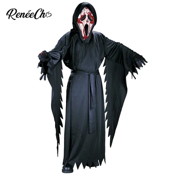 Reneecho Copii Fata Fantoma Costum Costum De Halloween Pentru Baieti Înfricoșător Cosplay Carnaval De Purim 2020