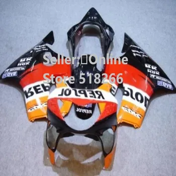 REPSO portocaliu negru de Injectare Carenaj piese pentru HONDA CBR600 F4, 99 00 CBR600F4 1999 2000 CBR600 99 00 motocicleta carenaj kituri