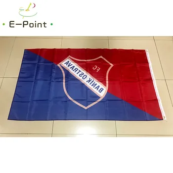 Republica cehă FC Banik Ostrava 3ft*5ft (90*150 cm) Dimensiuni Decoratiuni de Craciun pentru Casa Pavilion Banner Cadouri
