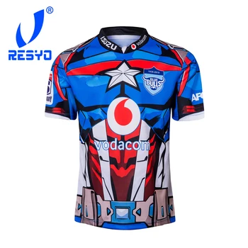RESYO PENTRU 2019 Gauteng Tauri Super XV Rugby JERSEY Cămașă Sport S-3XL