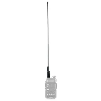 Retevis RT-771 Antena VHF/UHF Dual Band SMA-F Pentru BAOFENG UV-5R BF-888S Retevis H777/Puxing Walkie Talkie C9024A